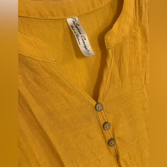 Boho Front Tie Blouse - Picture 3 of 4